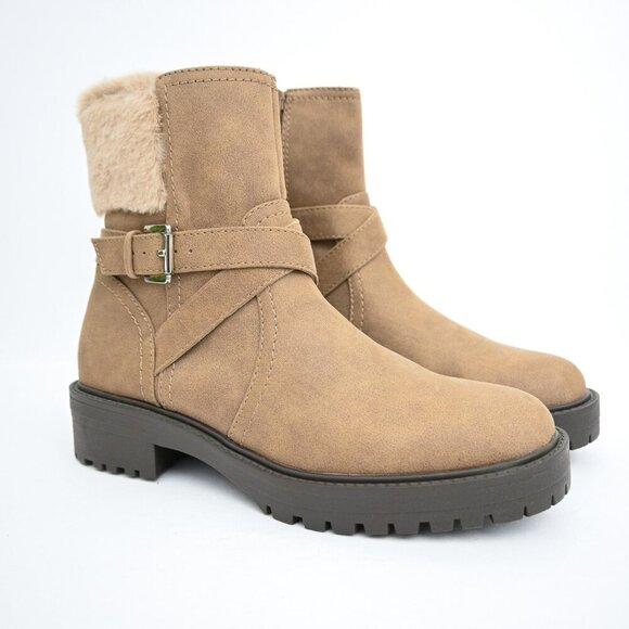 Dolce Vita Oaklyn Faux Fur Boot NWOB - Picture 1 of 6